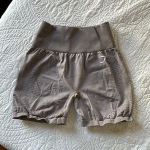 Stone colored gymshark shorts